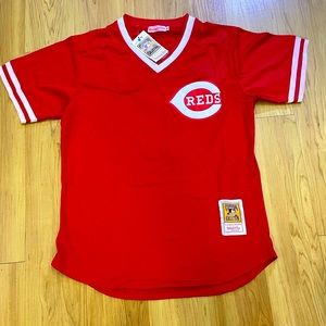 BARRY LARKIN CINCINNATI REDS MLB JERSEY